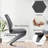 Upholstered Kitchen Dining Chair, Cantilever Side Chairs-1888647831