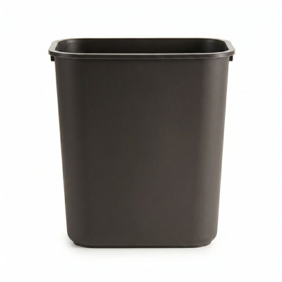 Poubelle rectangulaire en plastique 7 gallons | Ensemble de 2