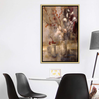 «Silver Floral» par Simon Addyman - reproduction d'art