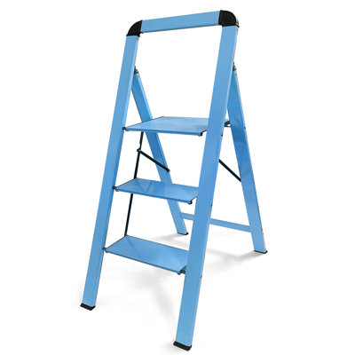 3 - Step Aluminum Folding Step Ladder