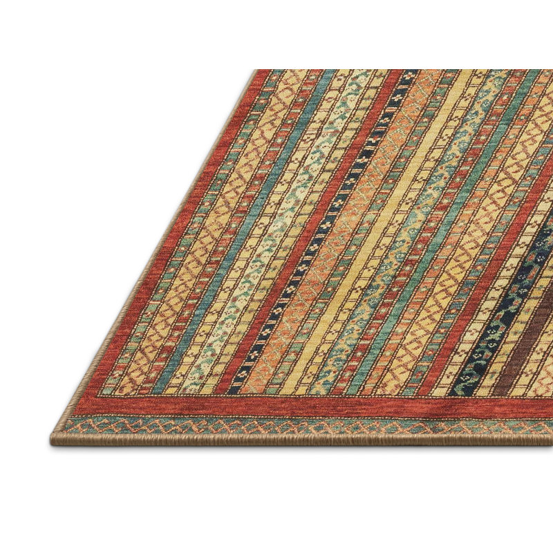 Abstract Indoor Rug, Runner 2' x 5'