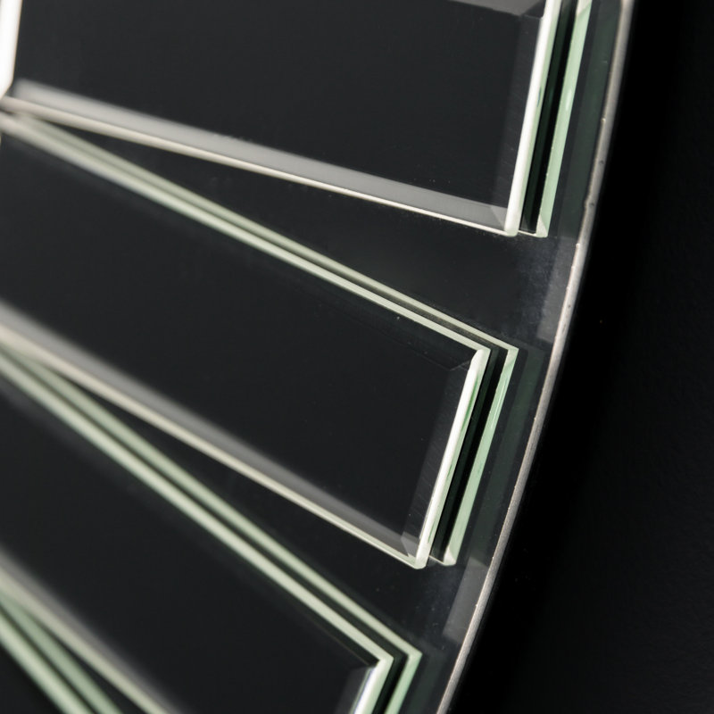 Quonochontaug Glass Flat Wall Mirror, 92 cm H x 92 cm W