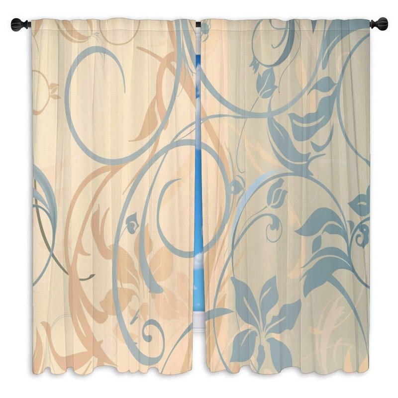 Paire de rideaux obscurcissant en polyester Sreul, L 40 po x L 82 po