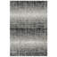 Tapis abstrait argenté / noir Riebe-15994329