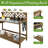 Fir Wood Potting Bench With Drawer