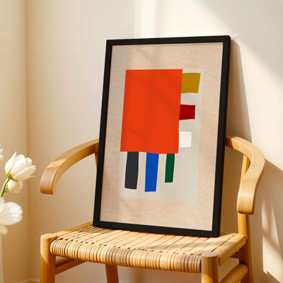 Superbe peinture sur toile encadrée décorative, 21,3 po x 29,1 po | 100% toile avec une épaisseur de 1,4 pouce | Prêt à être suspendu avec fixation murale incluse | Parfait pour le salon, la chambre à coucher et le bureau, avec des œuvres d'art vibrantes