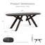 Rozella Solid Wood Dining Table-106907599