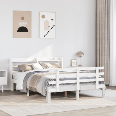 Bed Frame With Headboard Without Mattress