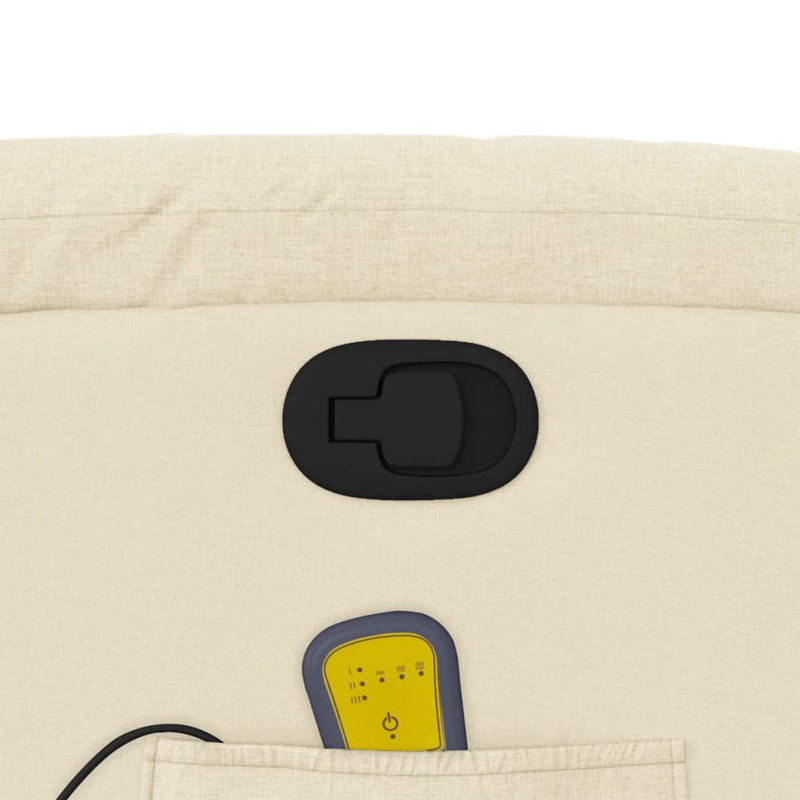 Fauteuil de massage, Tissu crème