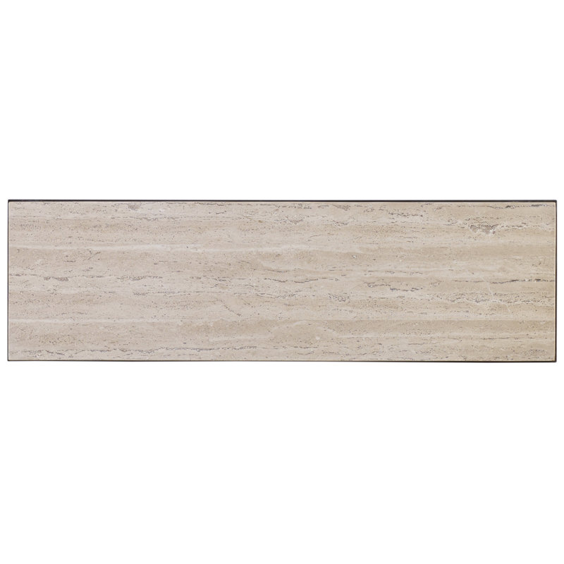 Occasional Stone Console Table, 40" H x 40" W x 12" D