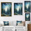«Winter Snowy Evergreen I - Winter Landscape», reproduction sur toile-2143502824-2143502834
