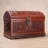 1 Piece Solid Wood Accent Trunk