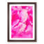 Pink Petals In Bloom - Single Picture Frame Print on MDF-56862724-56862729