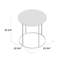 Arhaam Iron Top End Table