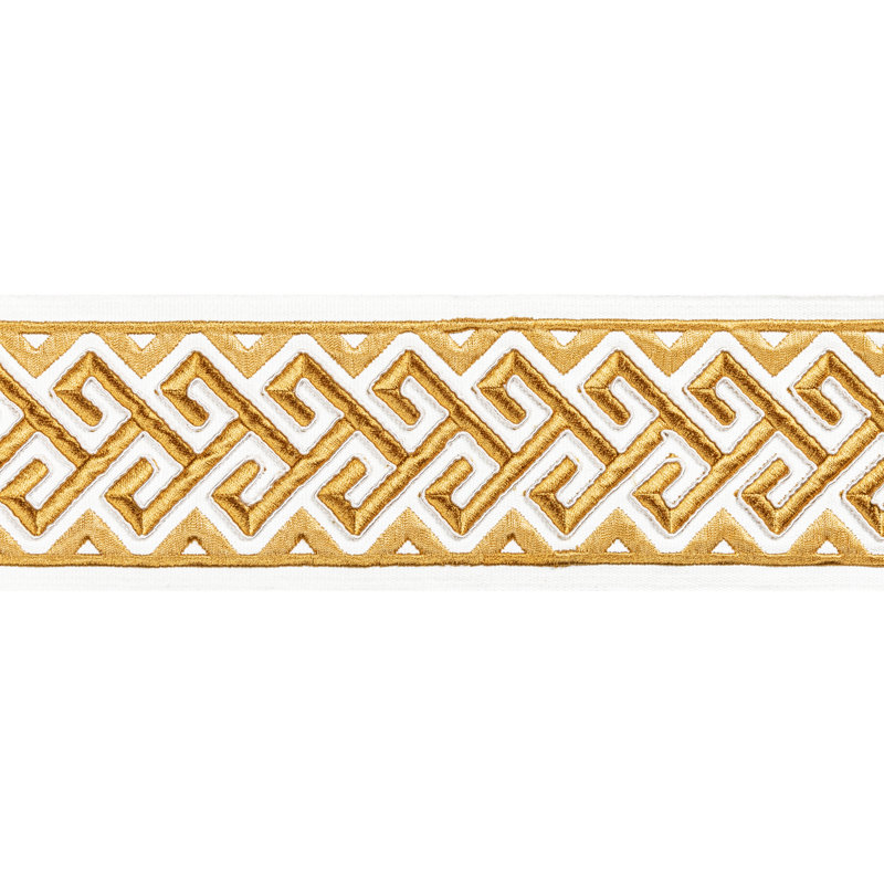 Treillis Passementerie II Audette Cotton Blend Trim, Canary