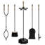 Omer Iron Fireplace Tool Set