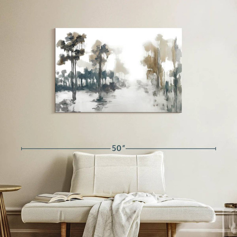 Avery Back Roads And Flooded Fields, 26" H x 39" W