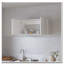 Armoire murale blanche 2 portes