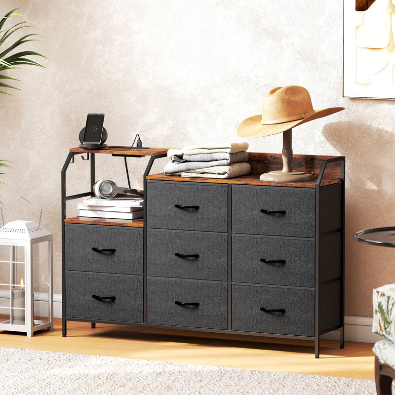 130.5cm W 8 - Drawer Chest of Drawers
