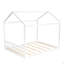 Lit maison en bois avec tête de lit Waverton-558169727