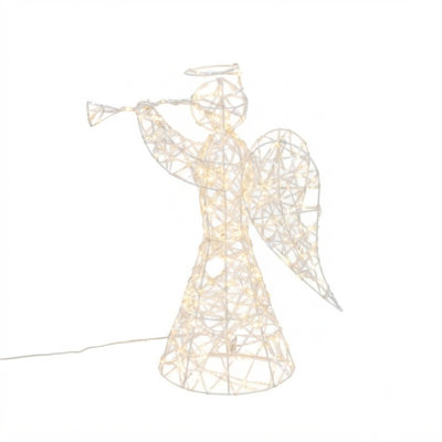 UL Electric Twinkle Lighted Angel 16"H Outdoor