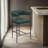 Malin Upholstered Counter Stool with Metal Frame-521541513