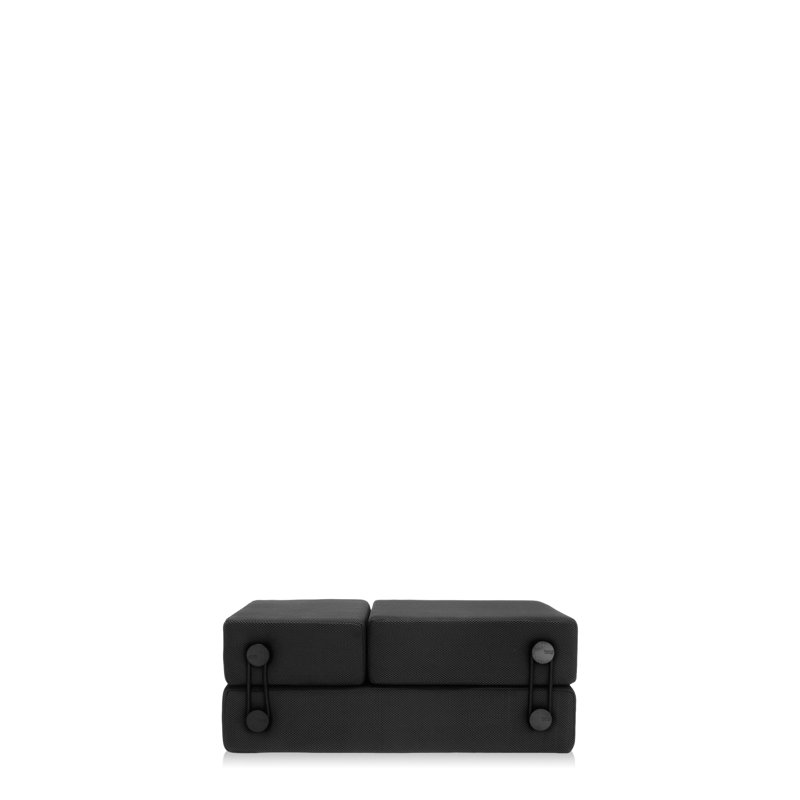 Trix Convertible Chair, Black
