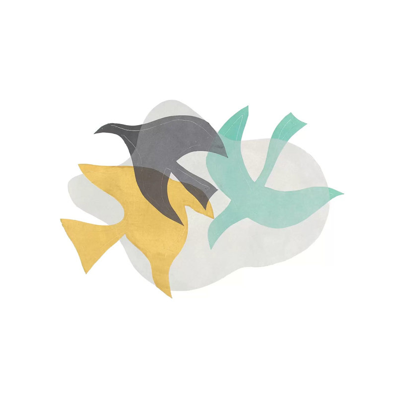 «Peace Composition I» par Giclée sur toile tendue avec châssis, H 8 po x l 12 po x P 0,75 po
