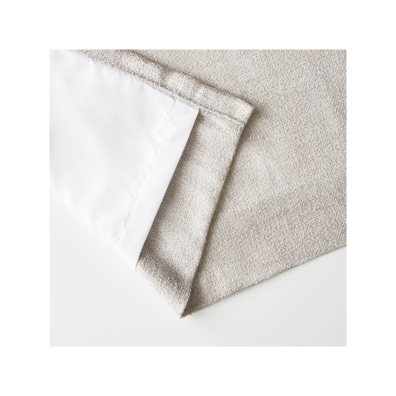 Landon Sunbrella Curtain, Cloud, 50" W x 120" L