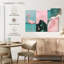 «Pink Paradise», reproduction sur toile tendue-1258159730