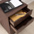5 Drawer Chest File Cabinet, Wooden Storage Filing Cabinet with Wheels, Office File Cabinet, Office Alex Drawers for File storage-2010742213