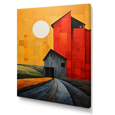 Artemisios " Landscape Barns Rural Patchwork VI "
