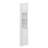 Corner Tall Storage Cabinet With 2 Doors 3 Shelves And An Exposed Shelf-440995658