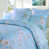 Bleu aquarelle florale