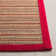 Galatia Natural Fiber Sisal Pile Striped Rug