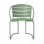Gunner Oval Metal Folding Bistro Set-1135804000