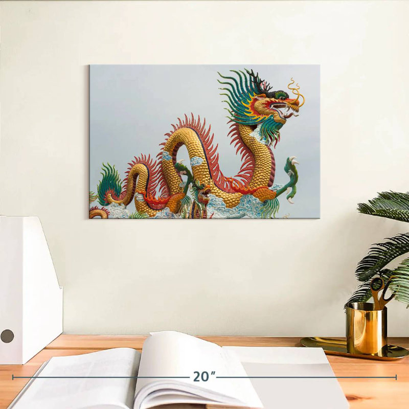 Kelan Korean Dragon, 8" H x 12" W