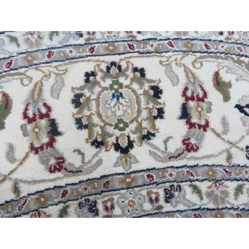 Tapis unique bleu clair de 7 pi 11 po