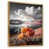 Gold Floater Framed