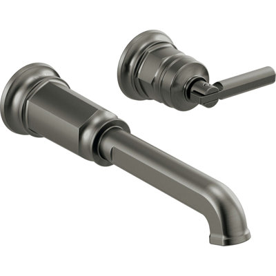Invari® Single-Handle Wall-Mount Lavatory Faucet - Less Handle