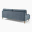 Emrie 2 Seater Chenille Sofa