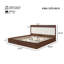 Base de lit tapissier Falrix Mid-Century-129382075