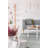 White Handmade Wool Natural White Modern Contemporary Hand-Knotted Area Rug-88615518