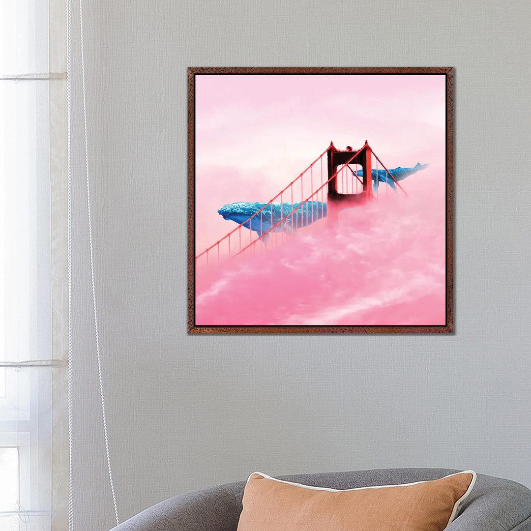 Coastal Whale Watching by David Loblaw - Print on Canvas