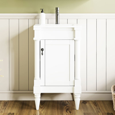 Rangement pour salle de bain avec porte - Construction compacte durable pour les petites salles de bain