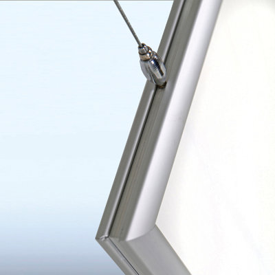 11"W x 17"H Double-Sided Hanging Snap Frame