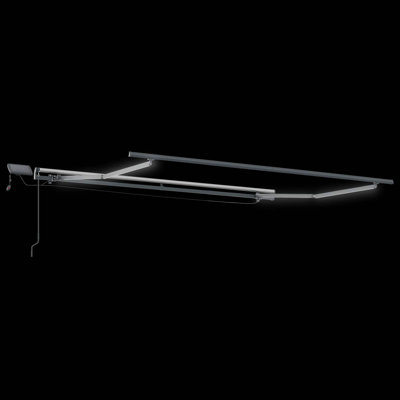 VidaXL Polyester Cover Retractable Patio Awning