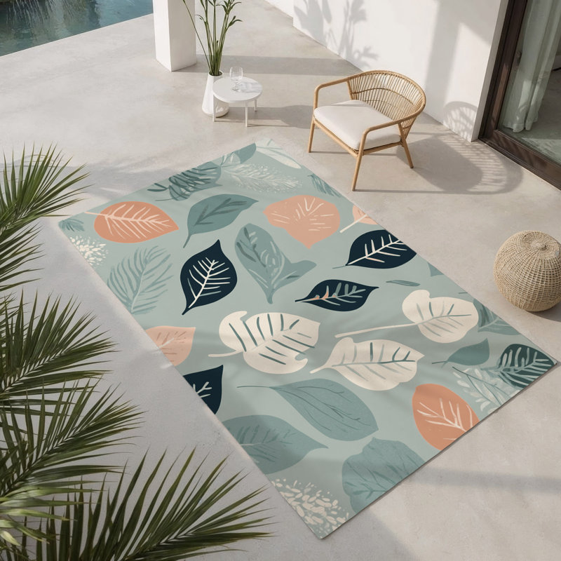 Tapis intérieur et extérieur Wildwood Tones, Rectangulaire 2 pi x 3 pi