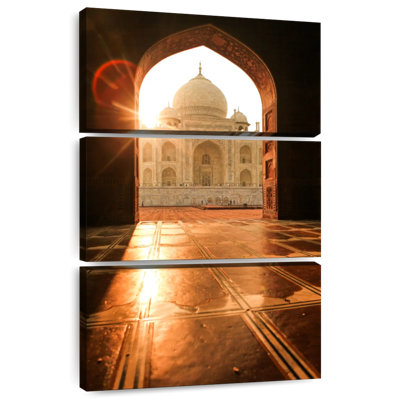 Masam Sunset View Of Taj Mahal