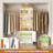 49.2" - 127.9" Wooden Wardrobe System with Adjustable Shelves and Drawers-104872219